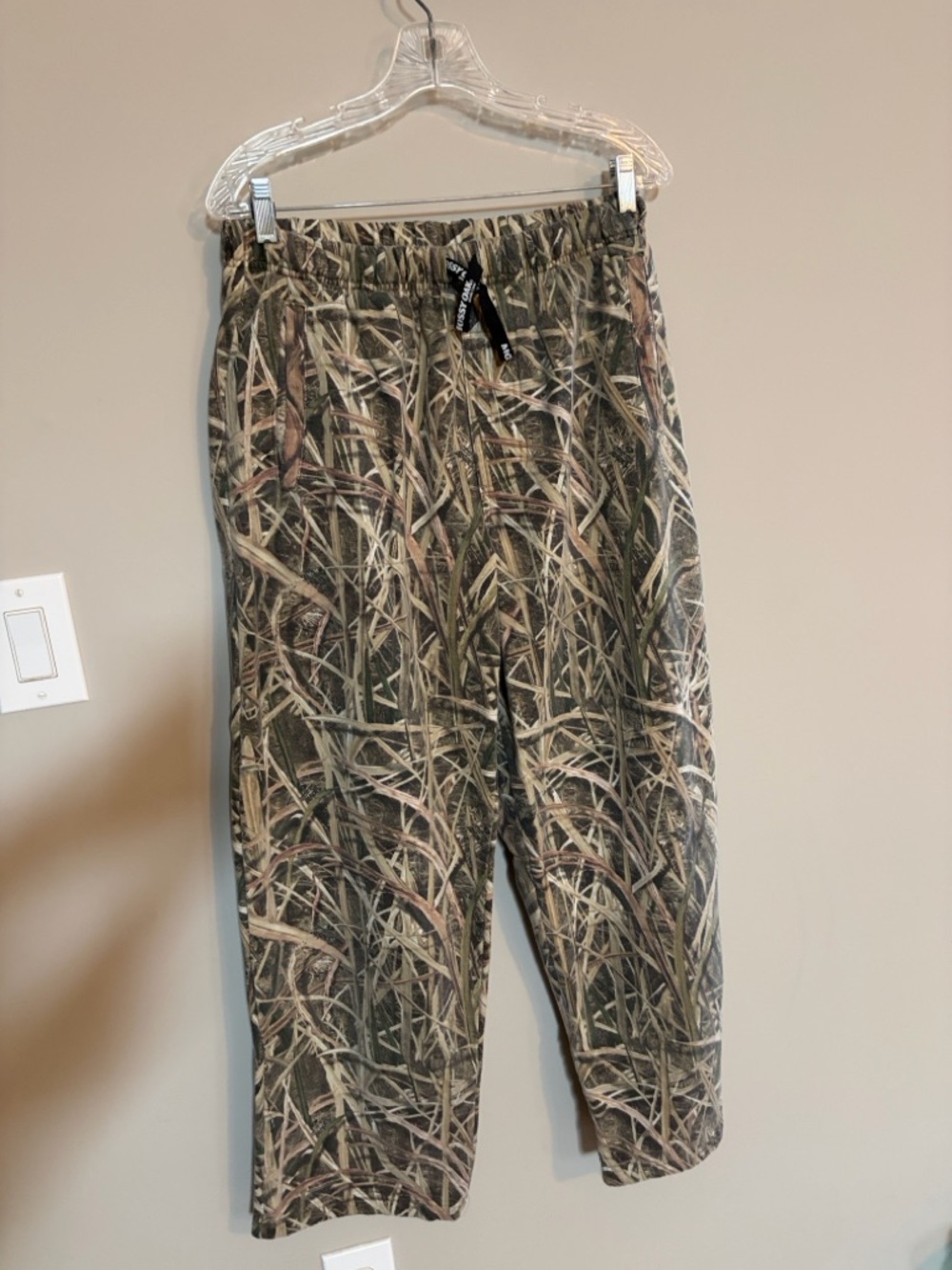 Medium Men’s Mossy Oak Realtree-Style Camo Joggers - Green/Brown